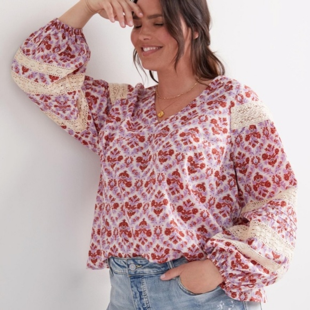Summer Anthropologie Eze Sur Mer Yvonne Blouse